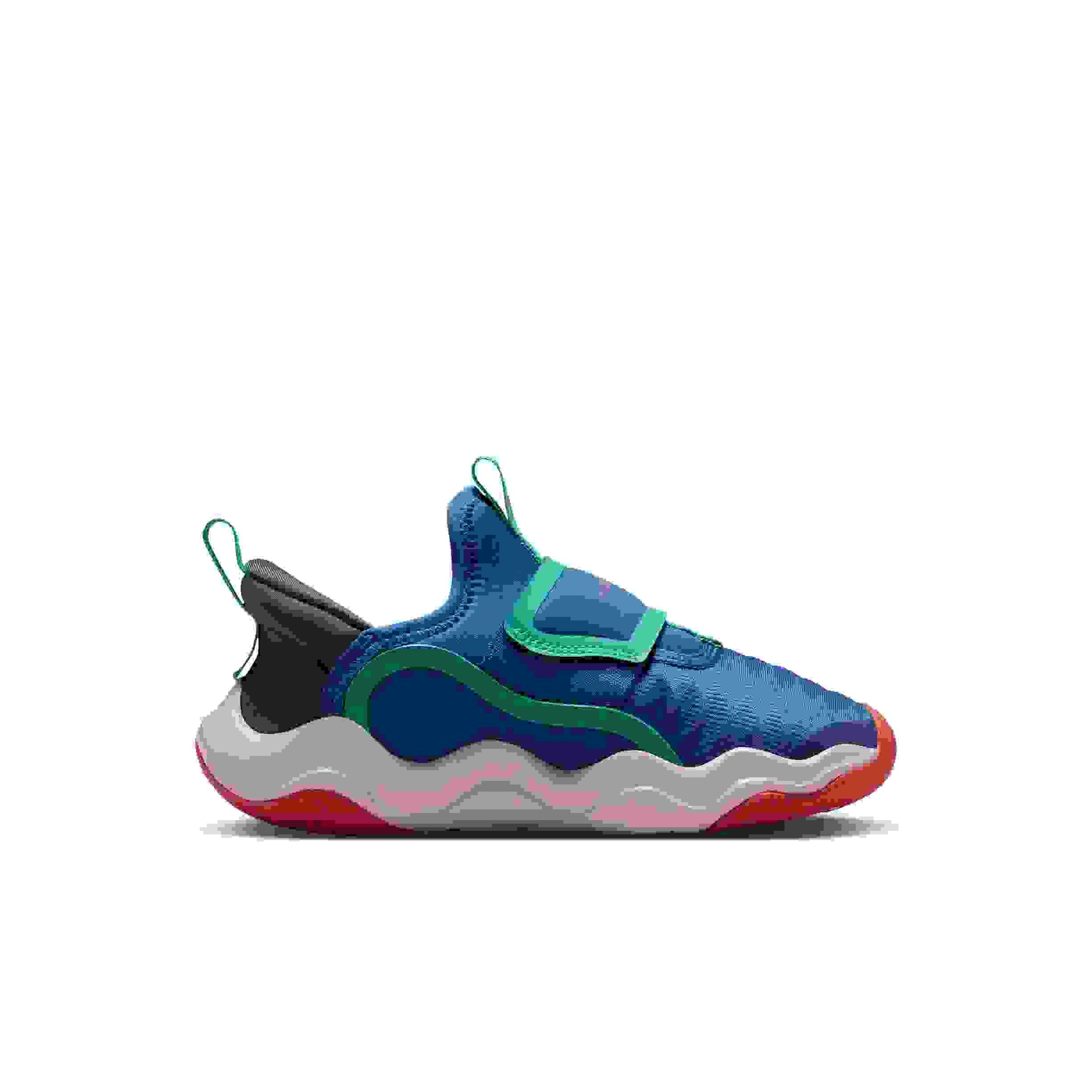 Jordan 23/7.2 EasyOn Preschool Boys' "True Blue/Blue Fox/Kinetic Green/Track Red" Shoe